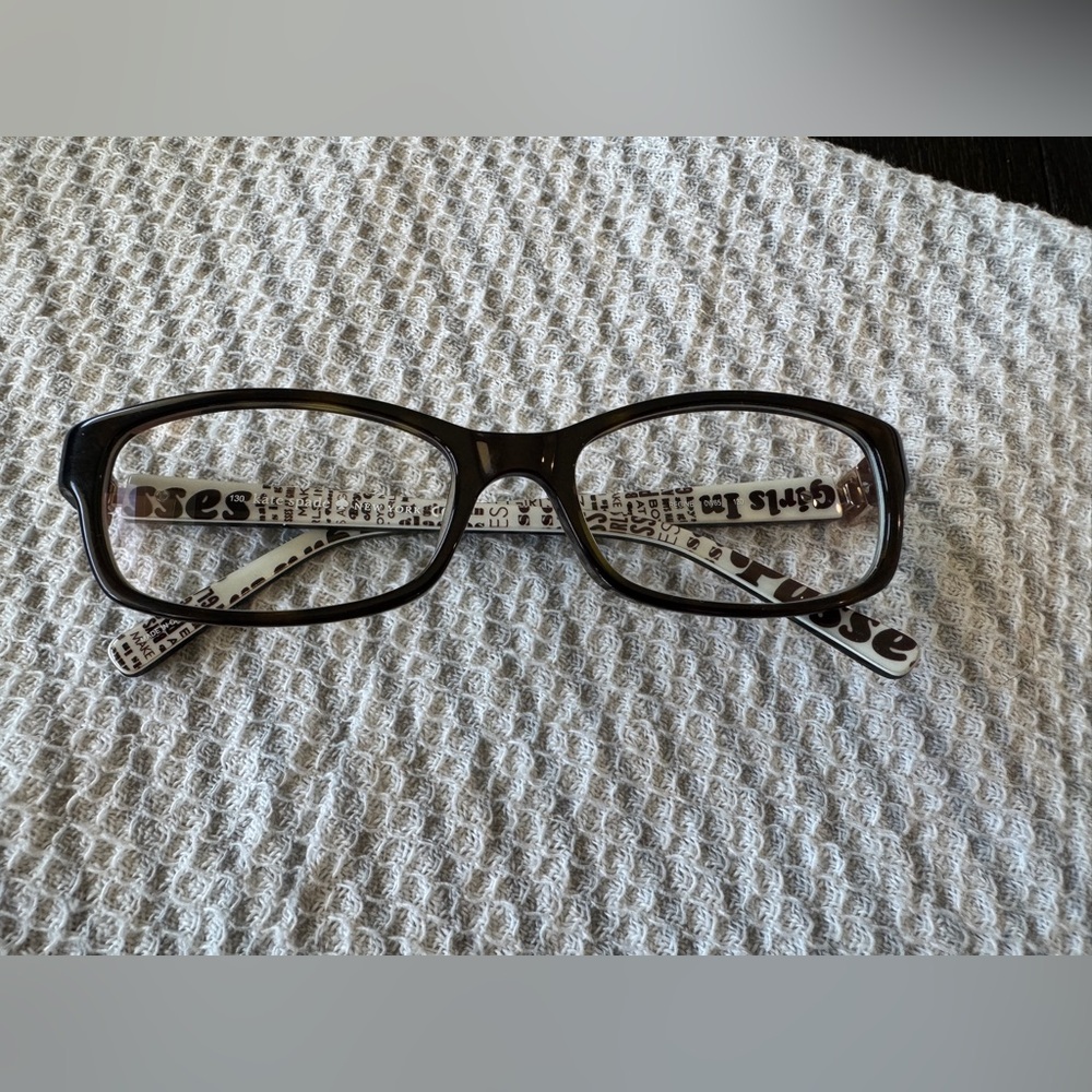 Kate Spade Regine 0w65 130 black tortoise eyeglasses